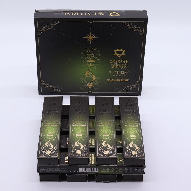 Aventurijn Kristal Geuren Smudge Wierook – Chocolade