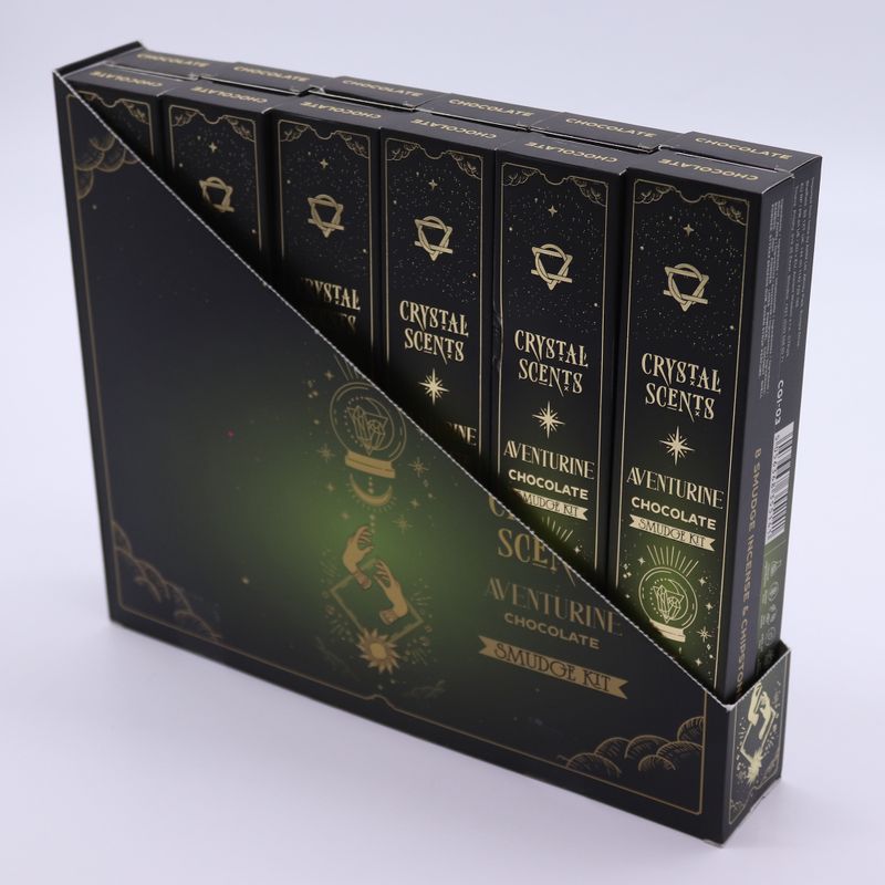 Aventurijn Kristal Geuren Smudge Wierook – Chocolade
