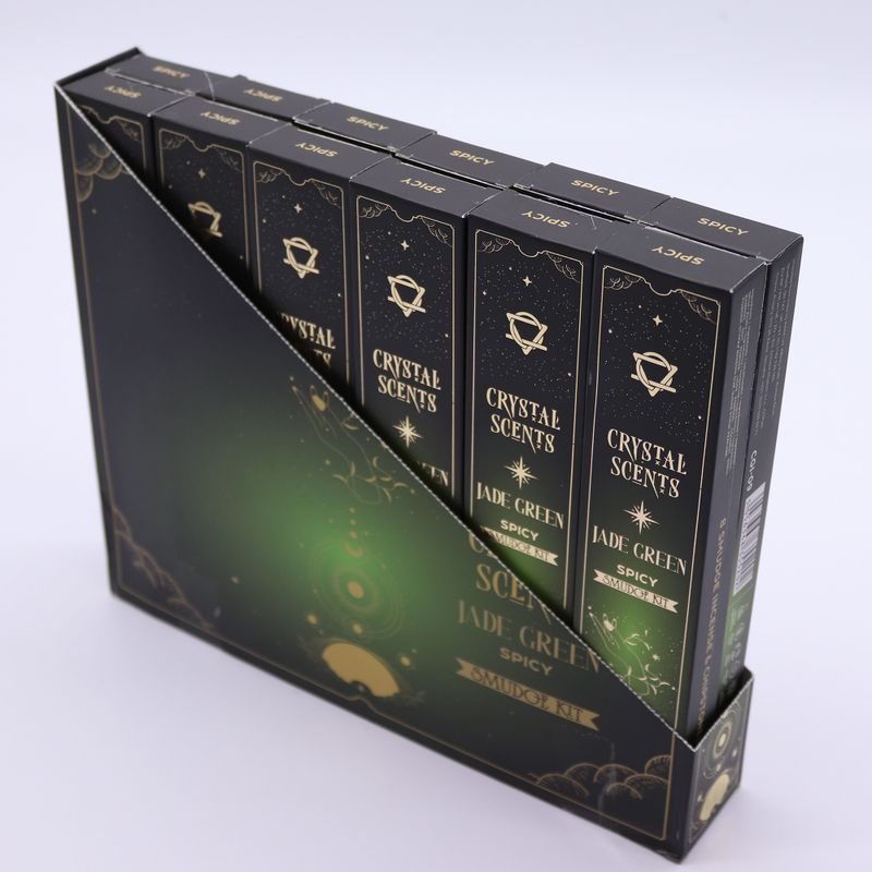 Jade Kristal Geuren Smudge Wierook – Kruidig