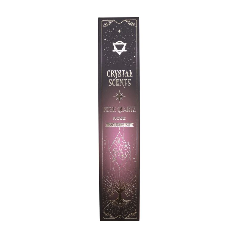 Rozenkwarts Kristal Geuren Smudge Wierook – Roos