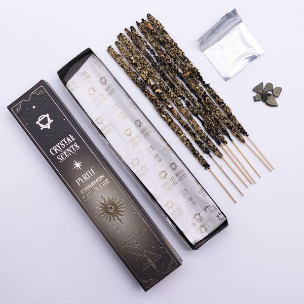 Pyriet Kristal Geuren Smudge Wierook – Kaneel