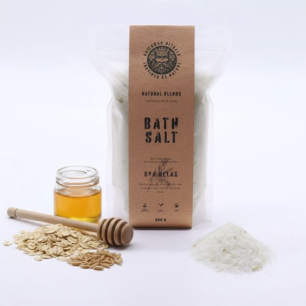 Greenman Rituals Haver & Honing Epsom Badzout – Spa Relax Blend