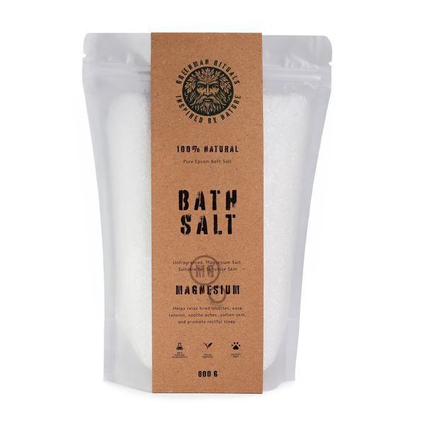 Greenman Rituals Magnesium Epsom Badzout – Pure Formule
