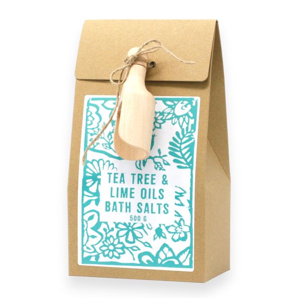 Tea Tree & Limoen Badzout 500g