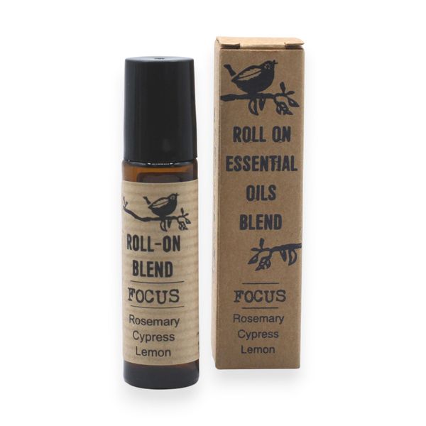 10ml Roll-On Essentiële Olie Blend - FOCUS