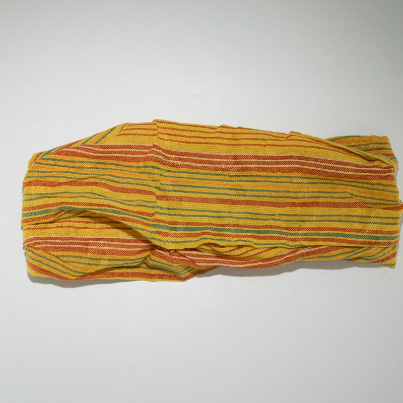 Nomad Sari - Hippy Haarband - Effen Assorti Designs - (56x25cm) One size