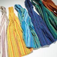 Nomad Sari - Hippy Haarband - Effen Assorti Designs - (56x25cm) One size