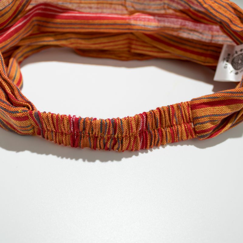 Nomad Sari - Hippy Haarband - Effen Assorti Designs - (56x25cm) One size