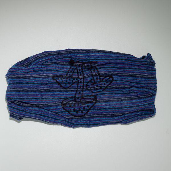 Nomad Sari - Hippy Haarband - Blockprint Assorti Designs - (56x25cm) One size