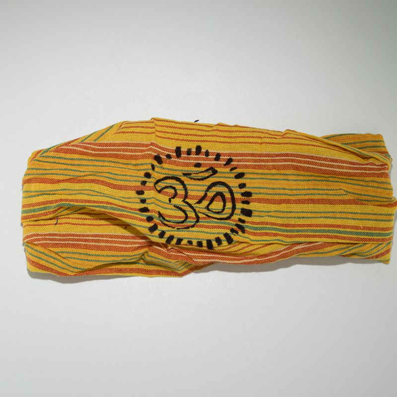 Nomad Sari - Hippy Haarband - Blockprint Assorti Designs - (56x25cm) One size