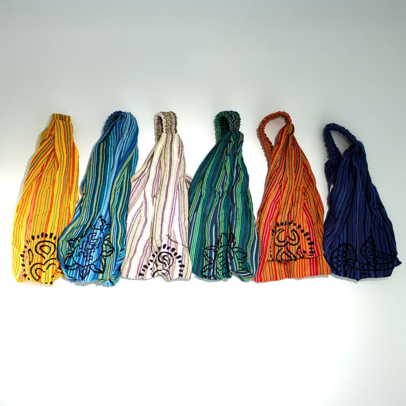 Nomad Sari - Hippy Haarband - Blockprint Assorti Designs - (56x25cm) One size