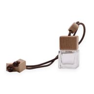 Transparant - Auto Diffuser Hangflesjes - 8ml - (3 verschillende designs x 4)