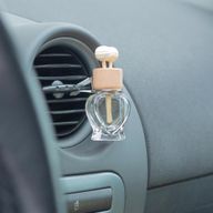 Transparant - Auto Diffuser Ventilatieclip Flesjes - 8ml - (3 verschillende designs x 4)