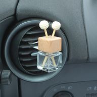 Transparant - Auto Diffuser Ventilatieclip Flesjes - 8ml - (3 verschillende designs x 4)