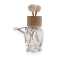 Transparant - Auto Diffuser Ventilatieclip Flesjes - 8ml - (3 verschillende designs x 4)