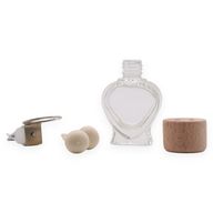 Transparant - Auto Diffuser Ventilatieclip Flesjes - 8ml - (3 verschillende designs x 4)