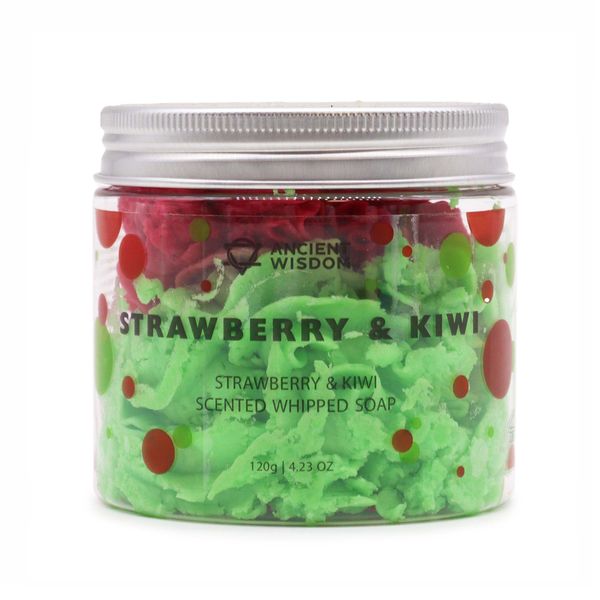 Aardbei & Kiwi Slagroomzeep 120g