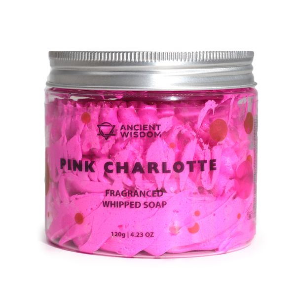 Pink Charlotte Slagroomzeep 120g
