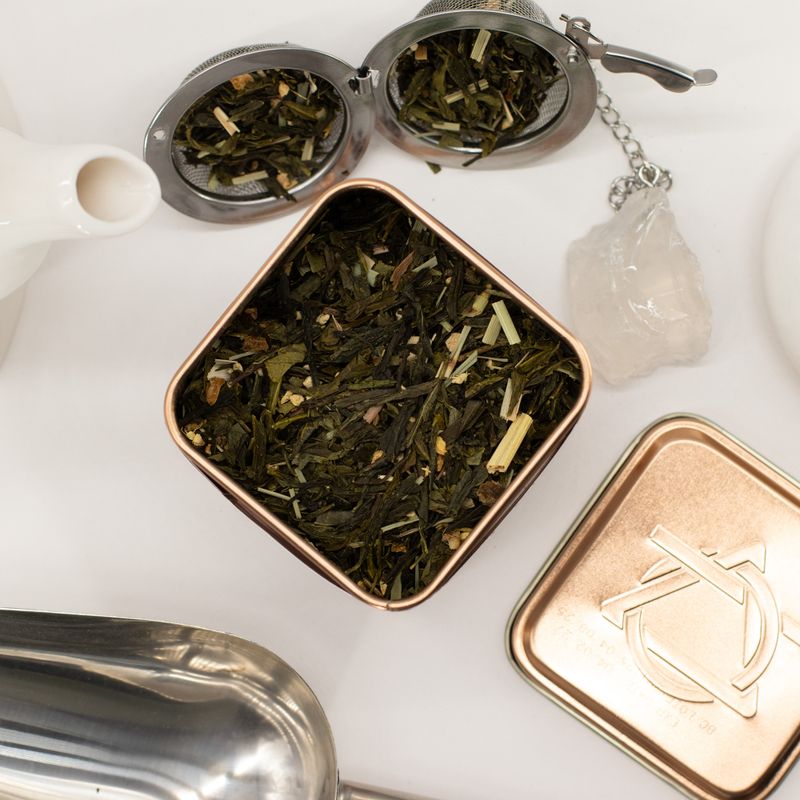 50g Klassieke Groene Thee met Citroen en Gember