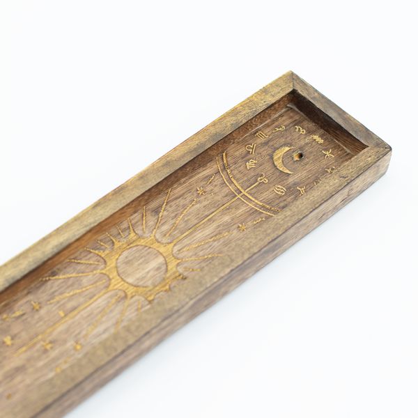 Sterrenbeeld Wierookhouder en Tray voor Kristallen