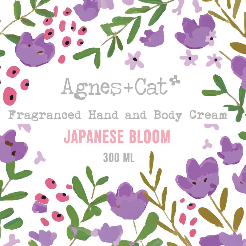 Hand & Lichaamscrème- Japanse Bloei - 300ml