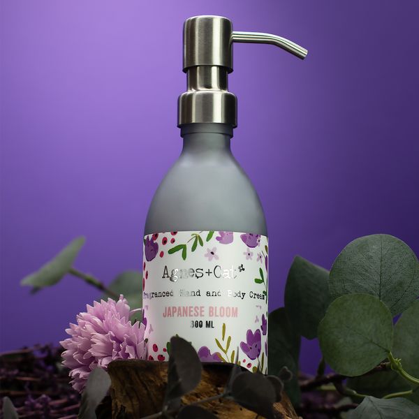 Hand & Lichaamscrème- Japanse Bloei - 300ml