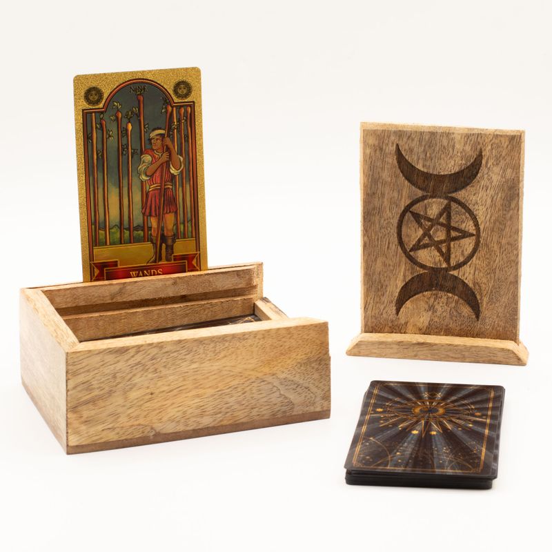 Kleine Tarotdoos Met Kaarthouder
