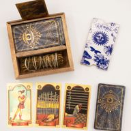Tweedelige Tarotdoos met Kaarthouder