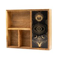 Vierdelige Tarotdoos met Kaarthouder