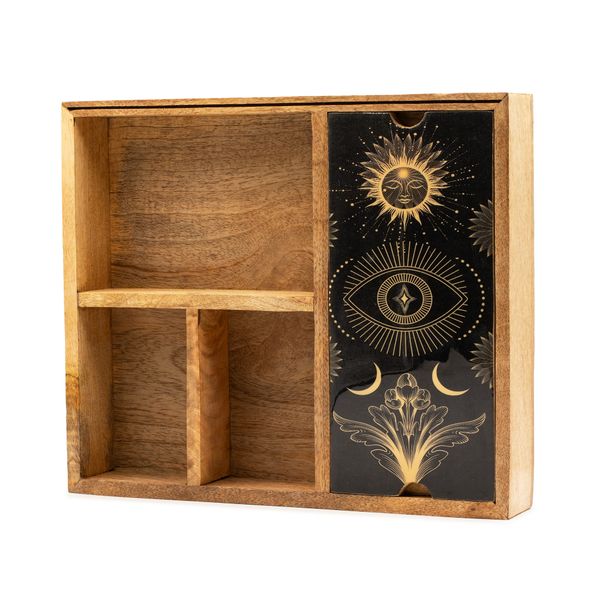 Vierdelige Tarotdoos met Kaarthouder
