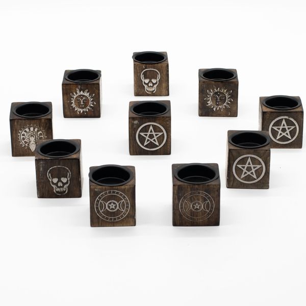 Kubus Multifunctionele Houder – 5 × 5 × 5 cm – Hekserij Selectie