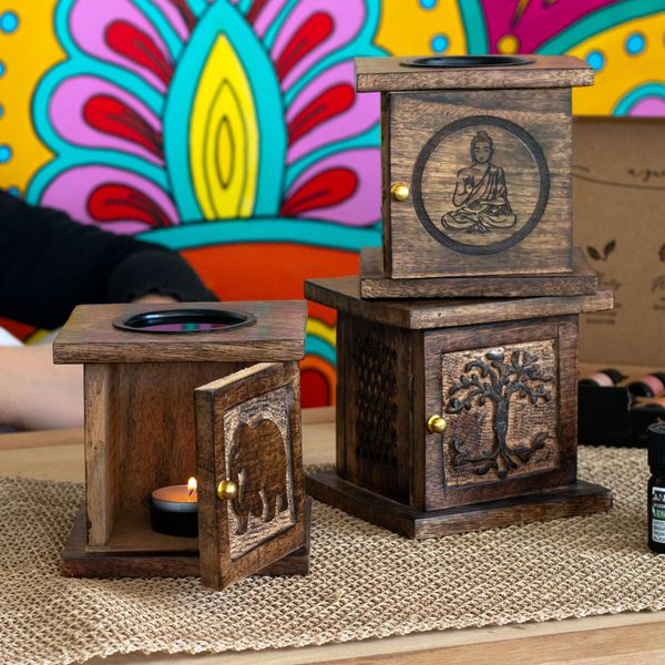 Groothandel Mango Houten Oliebranders