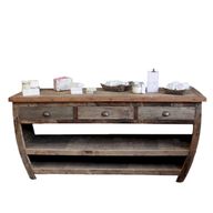 Tafel - Gerecycled Hardhout - 180 x 60 x 80cm