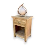Nachtkastjes Klassieke Vorm - Gerecycled Hardhout - 65 x 50 x 42cm