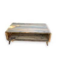 Koffietafel Groot - Gerecycled Hardhout -  122 x 60 x 40cm