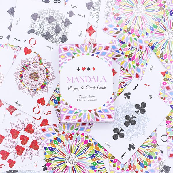 Mandala Speel & Orakelkaarten – Kaleidoscoop Symmetrie