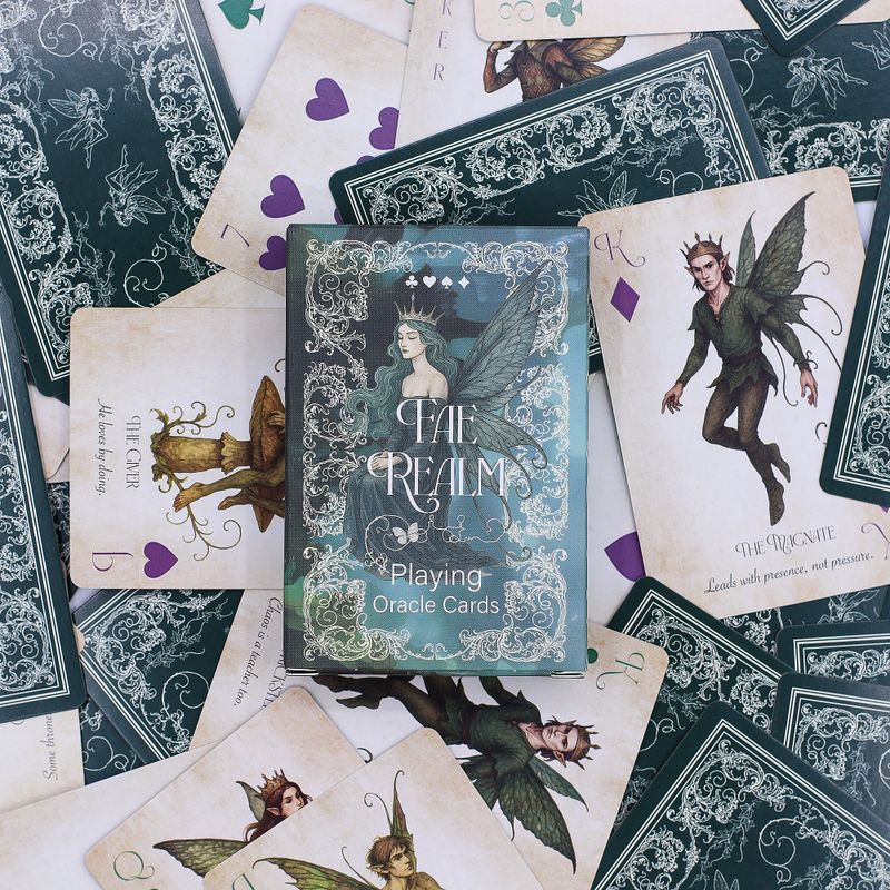 Fae Realm Speel & Orakelkaarten – Sprookjesachtig Thema