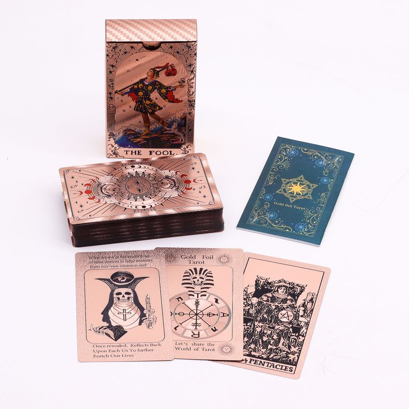 Roségoud Folie Tarot Kaartenset – Maanfasen – met boekje