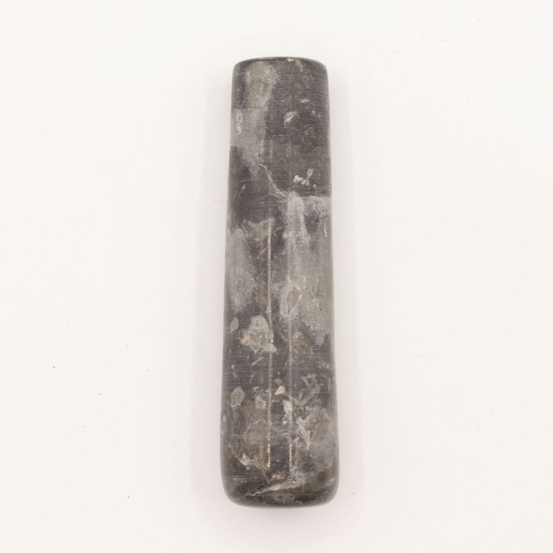 Decoratieve Riviersteen Stamper & Vijzel – Klein (ca. 9 × 7 cm)