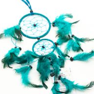 Bali Droomvangers - Medium Rond - Turkoois/Roze/Paars