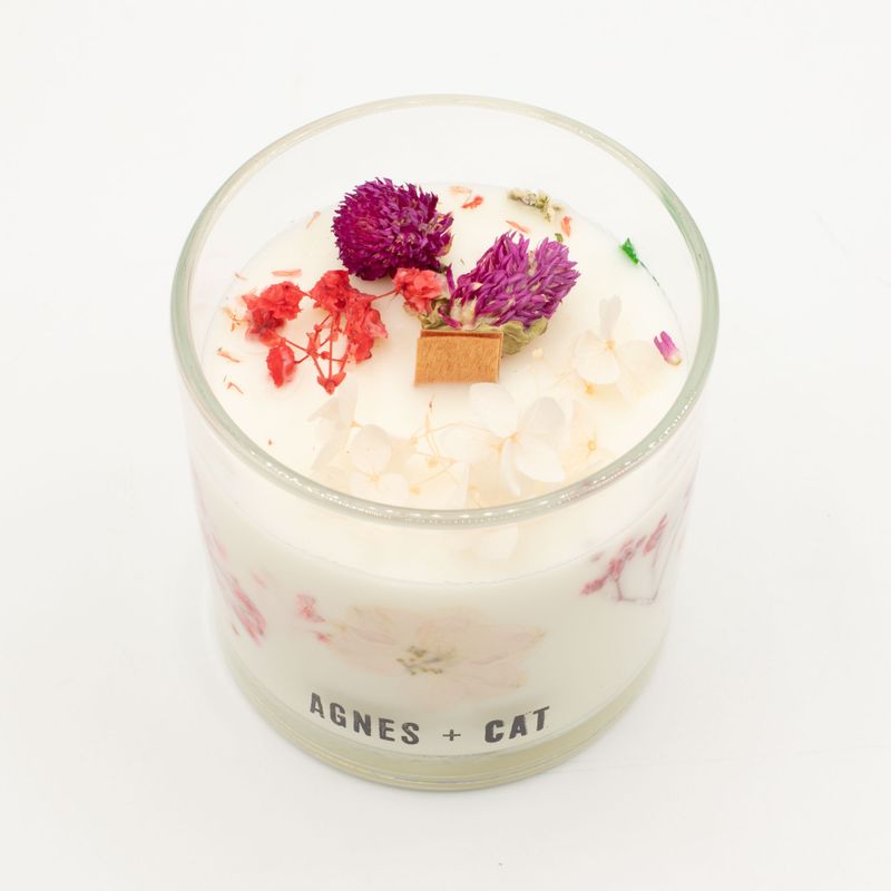 Agnes + Cat Botanische Sojakaars – Roses of Sawrey