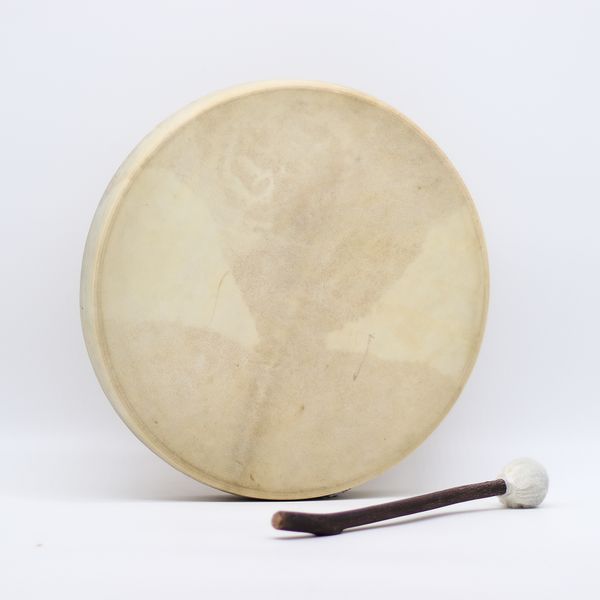 Geest van de Draak Sjamanentrommel met Klopper – Stembaar – 40 cm