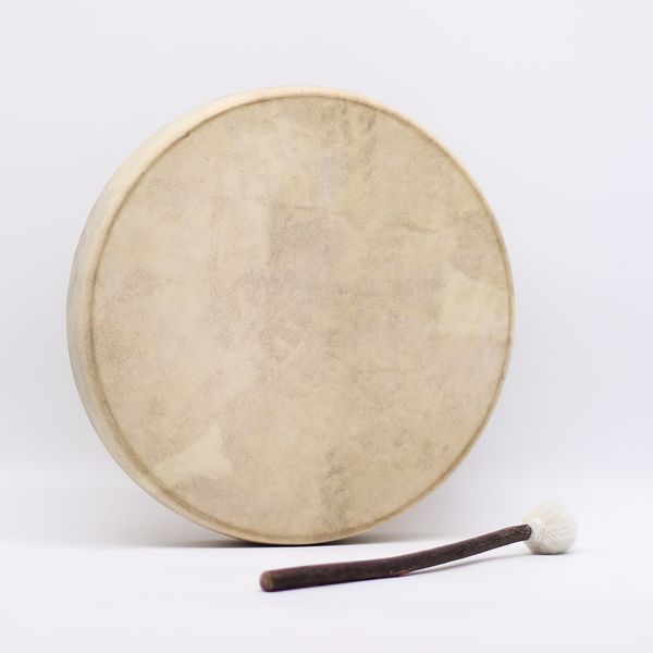 Geest van de Beer Sjamanentrommel met Klopper – Stembaar – 40 cm