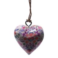 Grote Decoratieve Houten Harten – Mooie Bloem (50) – in Displaypot