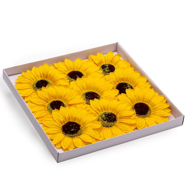 Ambachtelijke Zeepbloem – Jumbo Zonnebloemen – (14 cm)