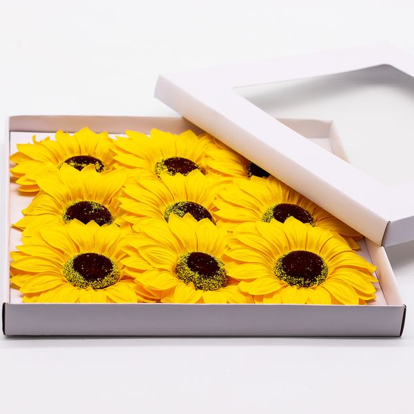 Ambachtelijke Zeepbloem – Jumbo Zonnebloemen – (14 cm)