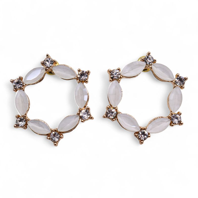 Parel - Vintage Glas - Lus - Oorbellen
