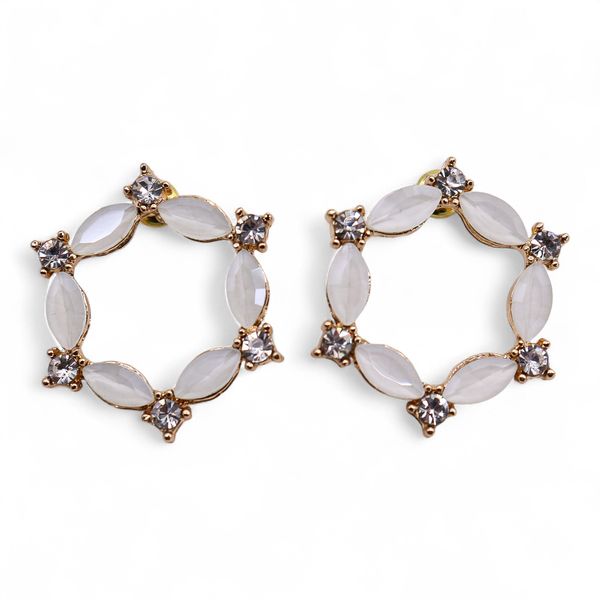 Parel - Vintage Glas - Lus - Oorbellen