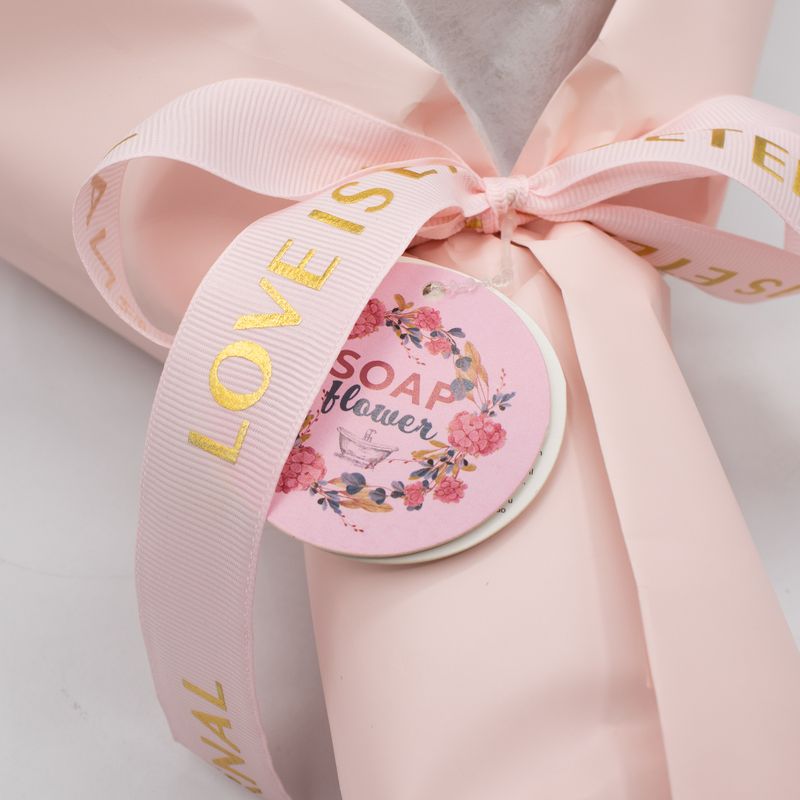 Groot Boeket Roze Zeeprozen – Love is Eternal – met Cadeaukaart