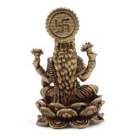 Messing Miniatuur Goden – Laxmi (22 g) – 37 mm